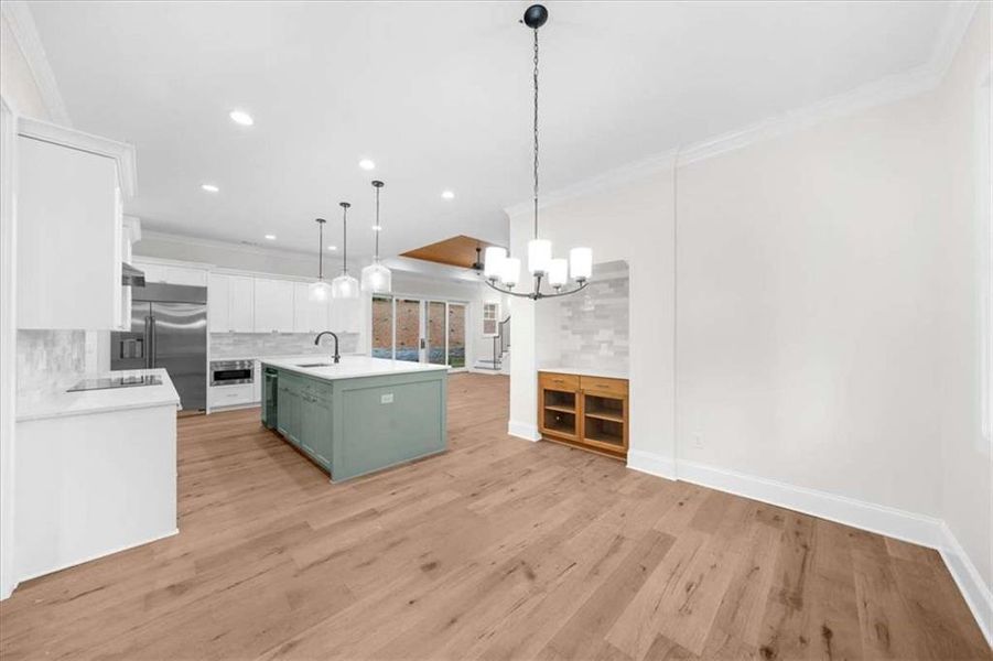 Spacious, unfurnished interior of a new home in , Cornelia (Image 75).