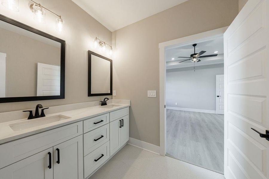 Furnished interior view inside a new home in , Carrollton (Image 18).