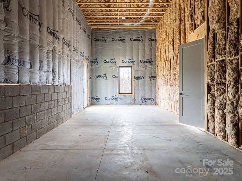 In-progress construction of a new home in , Candler, NC (Image 40). In-progress construction of a new home in , Candler, NC (Image 40).