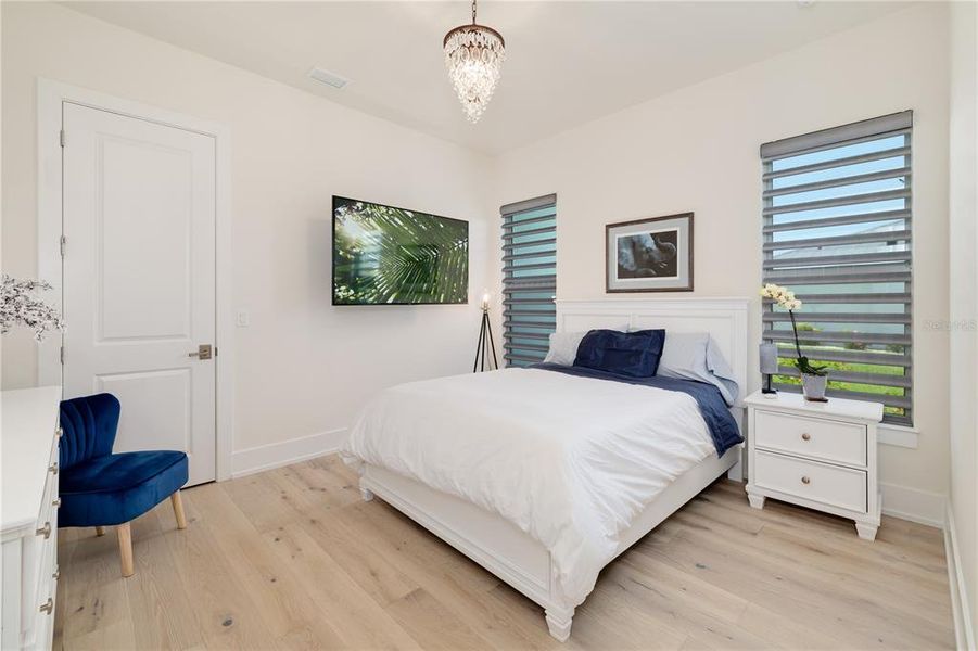 Furnished interior view inside a new home in , Palmetto (Image 49).