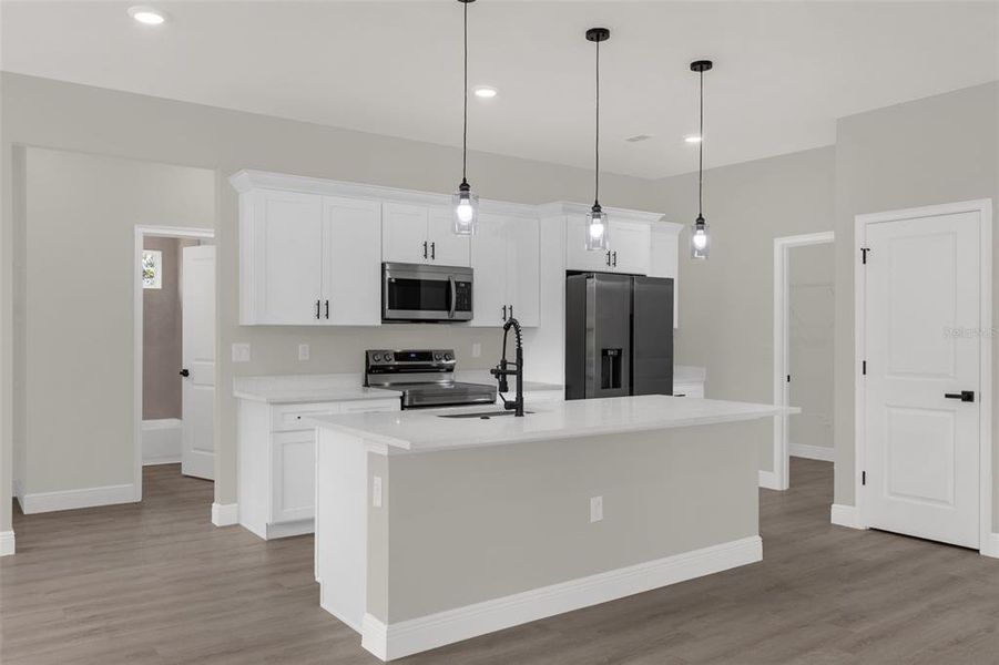 Furnished interior view inside a new home in , Ocala (Image 12).