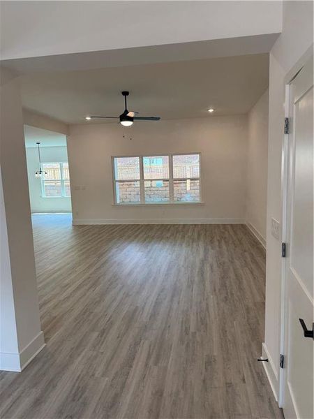 Spacious, unfurnished interior of a new home in The Fields of Walnut Creek, Pendergrass (Image 12). Spacious, unfurnished interior of a new home in The Fields of Walnut Creek, Pendergrass (Image 12).