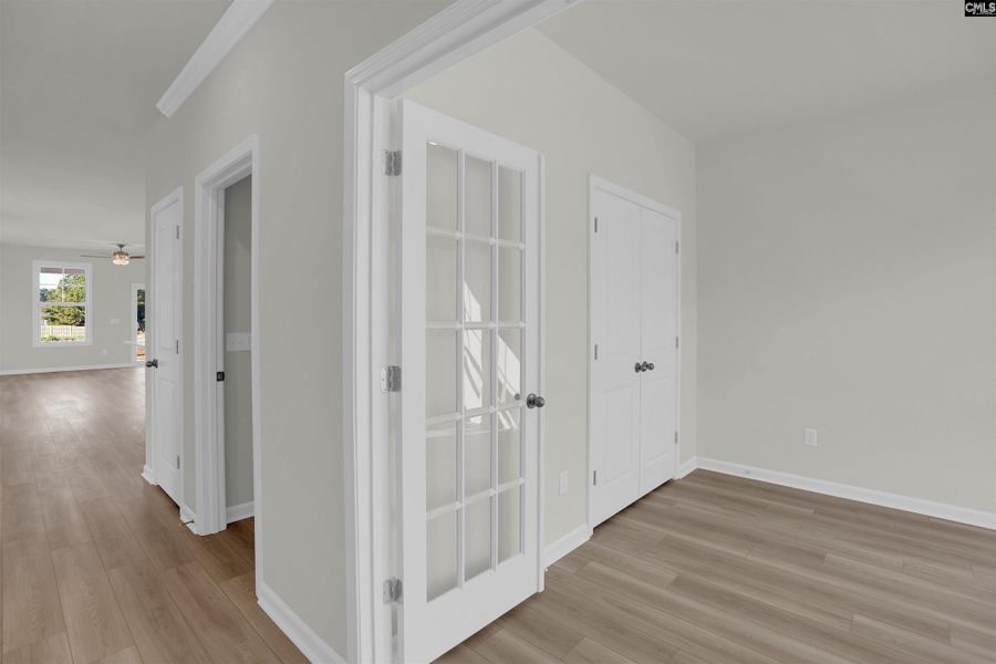 Spacious, unfurnished interior of a new home in Rolling Hills, Prosperity (Image 22). Spacious, unfurnished interior of a new home in Rolling Hills, Prosperity (Image 22).