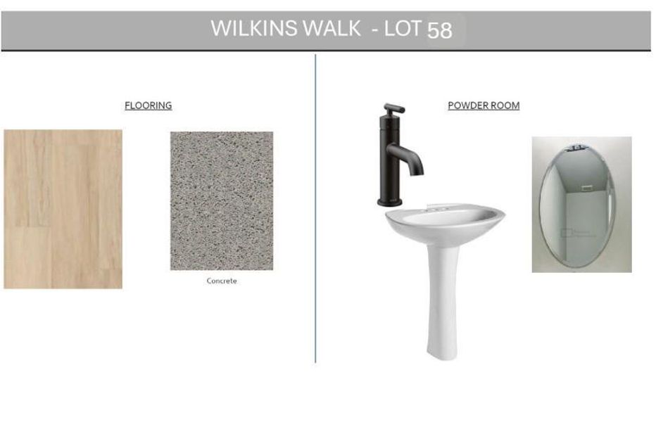 Sample of building materials used in homes in Wilkins Walk, Mableton (Image 28).