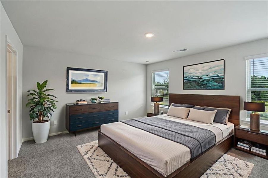 Furnished interior view inside a new home in Artisan Walk, Fairburn (Image 18).