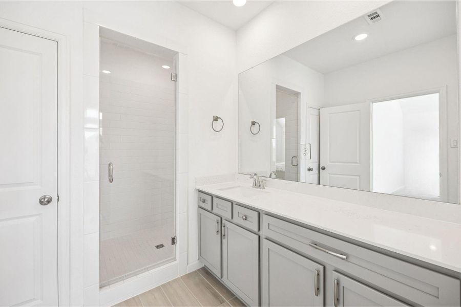 Furnished interior view inside a new home in , Fulshear (Image 13).