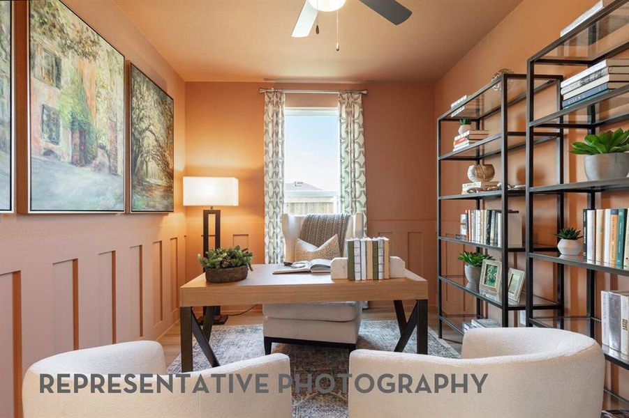 Furnished interior view inside a new home in Sonoma Verde, McLendon-Chisholm (Image 18).