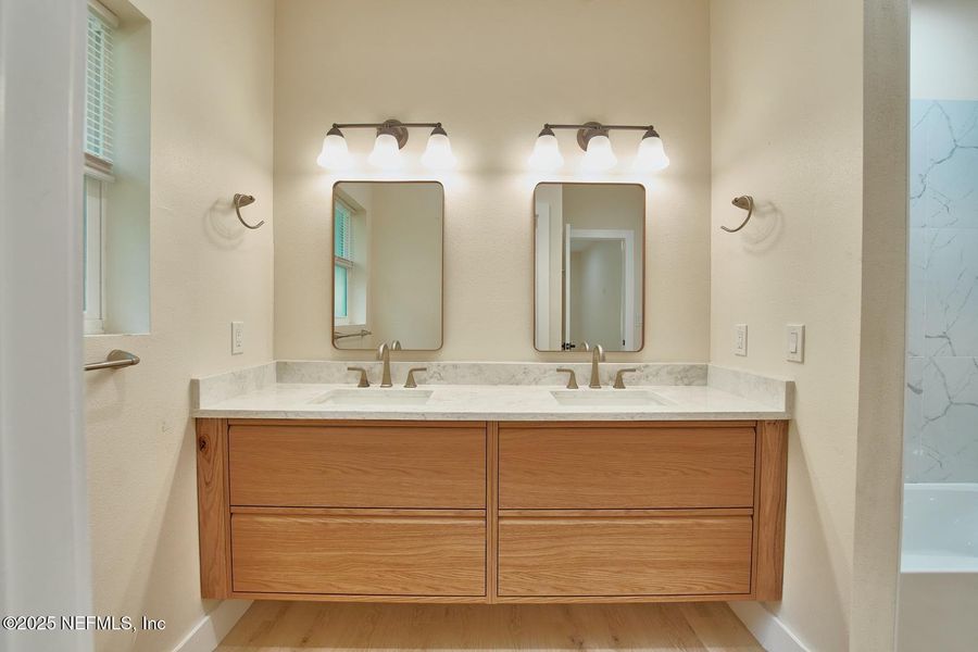 Furnished interior view inside a new home in , Jacksonville (Image 11). Furnished interior view inside a new home in , Jacksonville (Image 11).