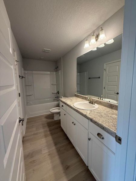 Furnished interior view inside a new home in Ashton View, Crestview (Image 4). Furnished interior view inside a new home in Ashton View, Crestview (Image 4).