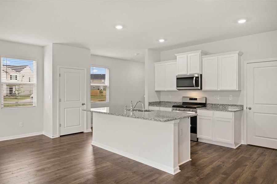Representative furnished interior of a home built from the Elston by D.R. Horton in Captain's Corner, Grovetown (Image 10).
