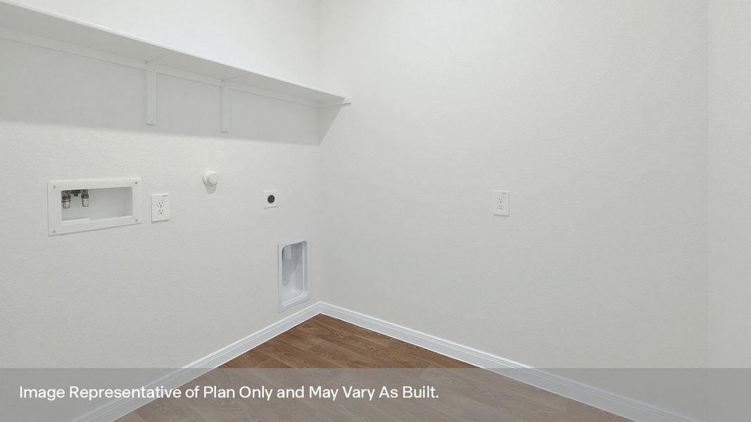 Representative unfurnished interior of a home built from the The Mitchell by D.R. Horton in Paramount, Kyle (Image 17). Representative unfurnished interior of a home built from the The Mitchell by D.R. Horton in Paramount, Kyle (Image 17).