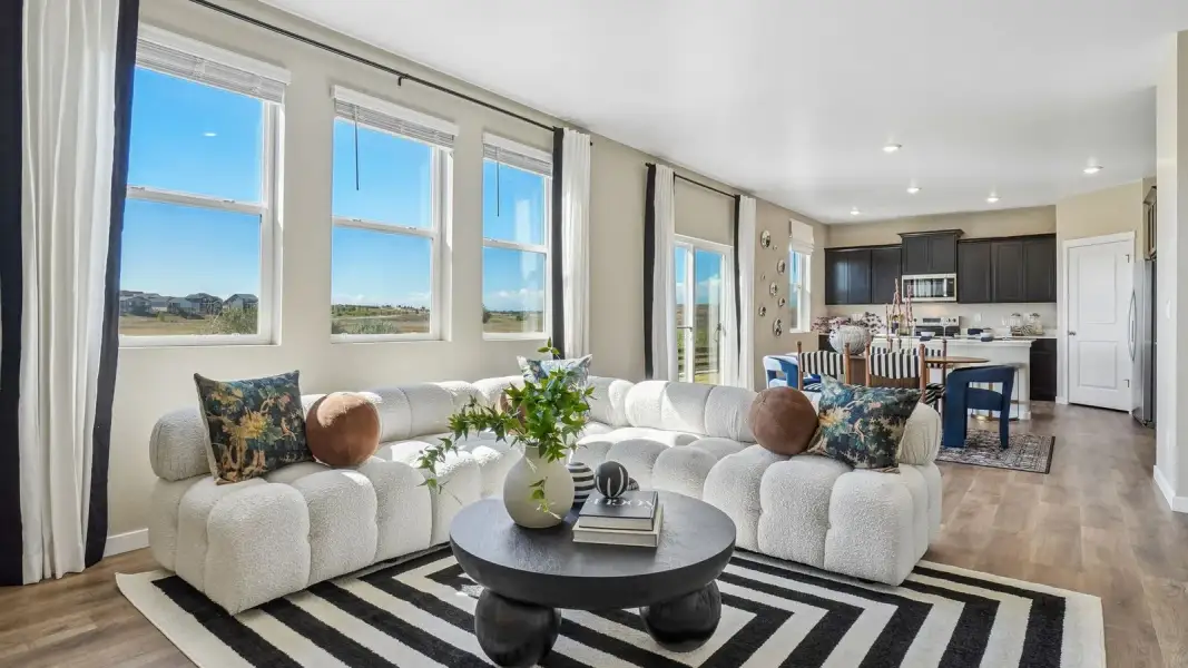 Furnished interior view inside a new home in Brighton Crossing, Brighton (Image 3).