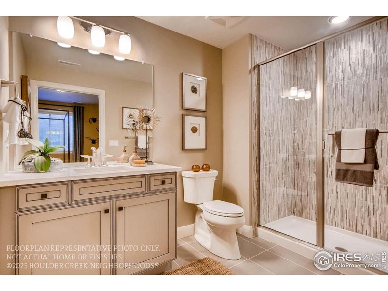 Furnished interior view inside a new home in , Broomfield (Image 24).