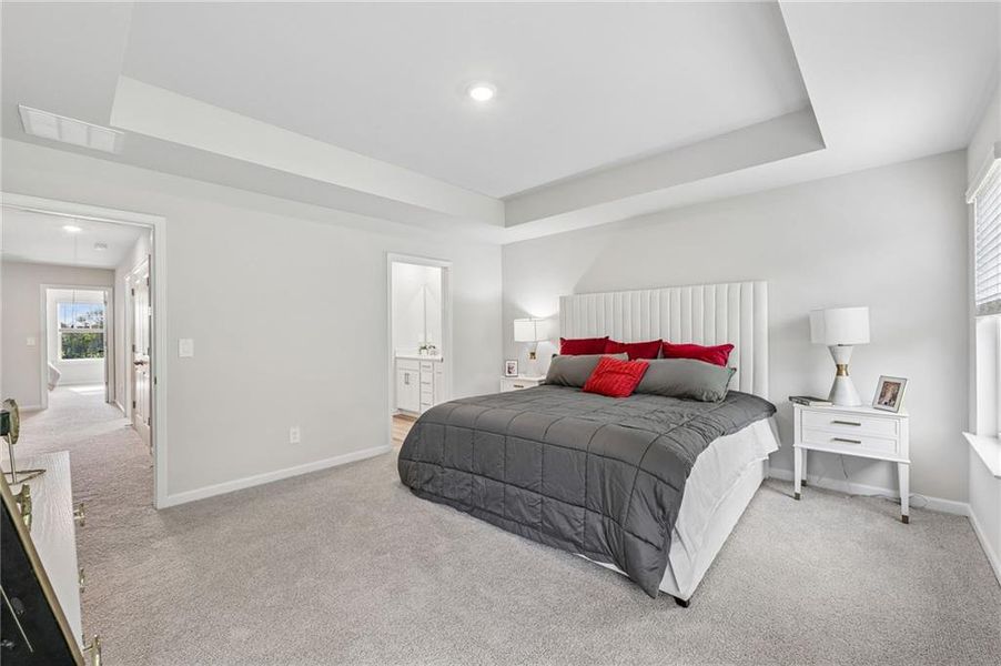Furnished interior view inside a new home in Artisan Walk, Fairburn (Image 18). Furnished interior view inside a new home in Artisan Walk, Fairburn (Image 18).