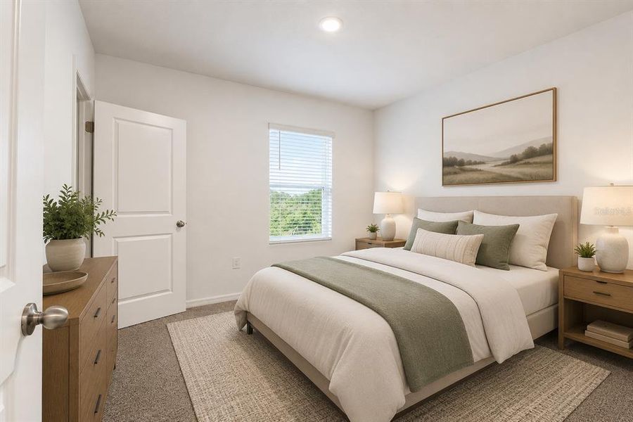 Furnished interior view inside a new home in Deerbrook, Land O' Lakes (Image 16).