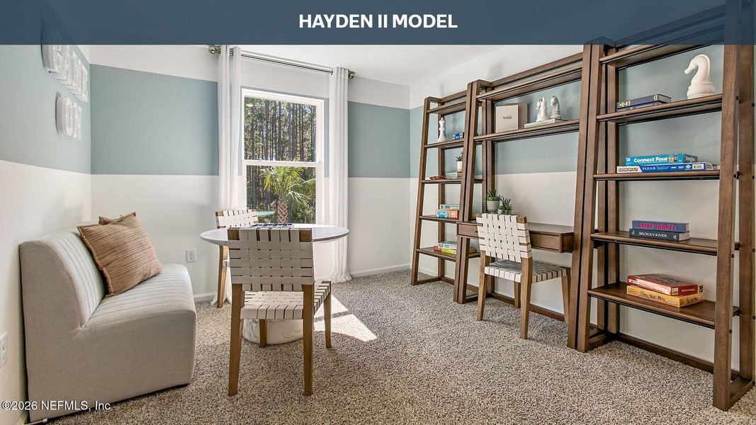 Furnished interior view inside a new home in The Arbors, Jacksonville (Image 18).