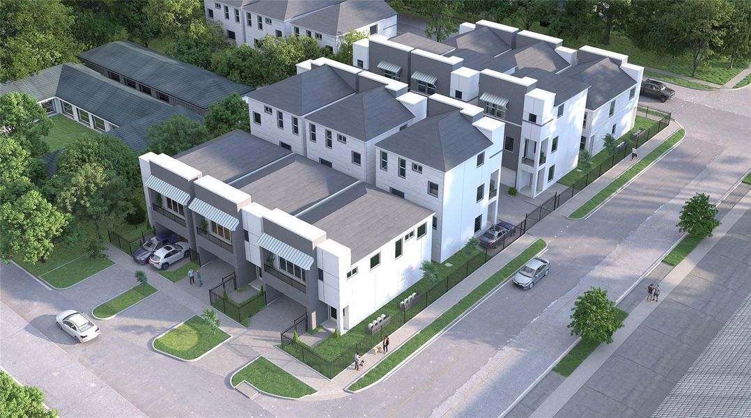 Front exterior of a new home in , Houston, TX, highlighting curb appeal (Image 29). Front exterior of a new home in , Houston, TX, highlighting curb appeal (Image 29).