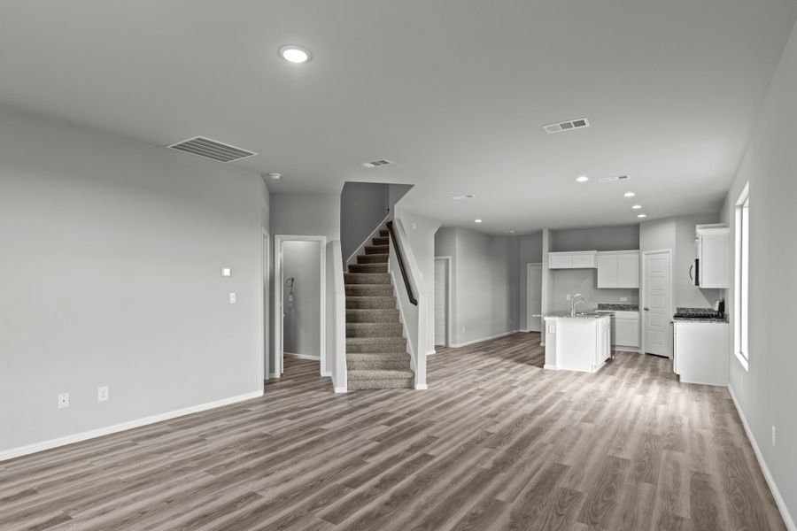 Representative furnished interior of a home built from the Shelby by D.R. Horton in Yukon Ridge, Odessa (Image 10). Representative furnished interior of a home built from the Shelby by D.R. Horton in Yukon Ridge, Odessa (Image 10).