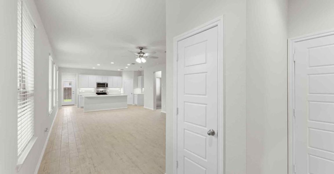 Representative exterior photo of a completed home built from the Cottonwood by Impression Homes in Bryant Farms, Melissa, TX (Image 8). Representative exterior photo of a completed home built from the Cottonwood by Impression Homes in Bryant Farms, Melissa, TX (Image 8).