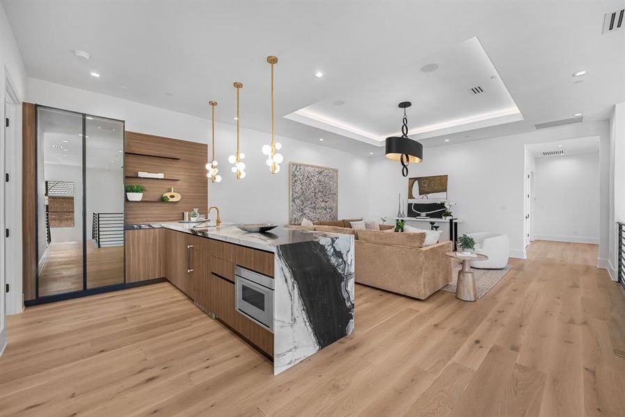 Furnished interior view inside a new home in , Southlake (Image 16).