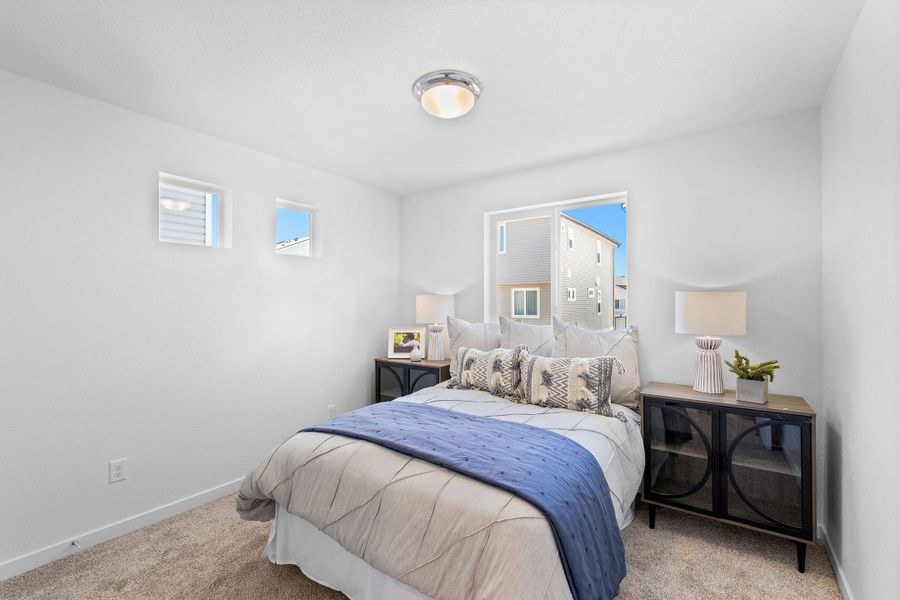 Furnished interior view inside a new home in Banning Lewis Ranch, Colorado Springs (Image 7).