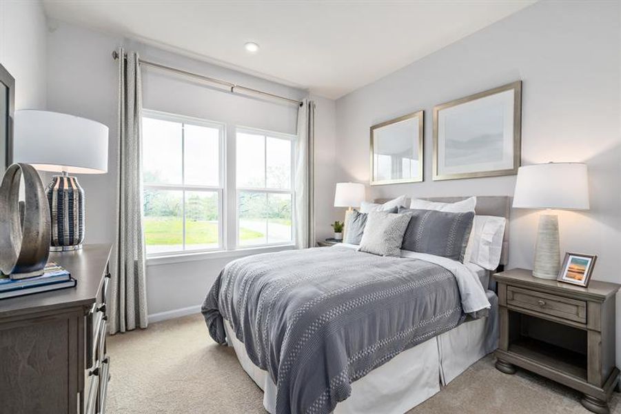 Representative furnished interior of a home built from the Alberti Ranch by Ryan Homes in Albemarle, Hertford (Image 13).