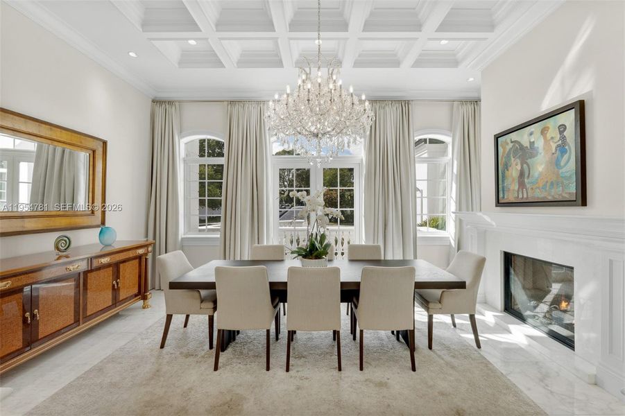 Furnished interior view inside a new home in , Pinecrest (Image 8).