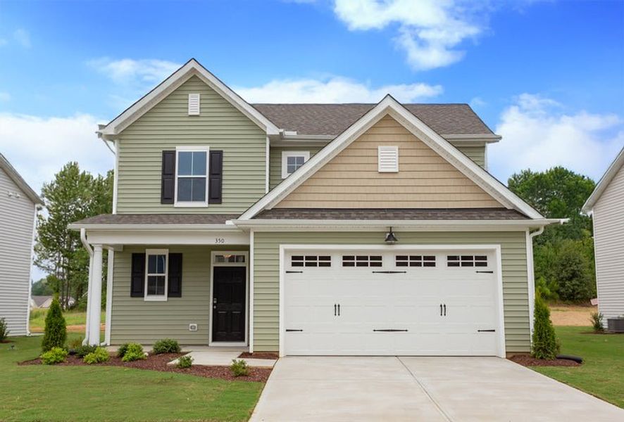 Representative exterior photo of a completed home built from the The Maple by Chesapeake Homes in Highgate, Clayton, NC (Image 24). Representative exterior photo of a completed home built from the The Maple by Chesapeake Homes in Highgate, Clayton, NC (Image 24).
