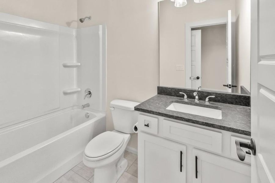 Furnished interior view inside a new home in , Flowery Branch (Image 35).