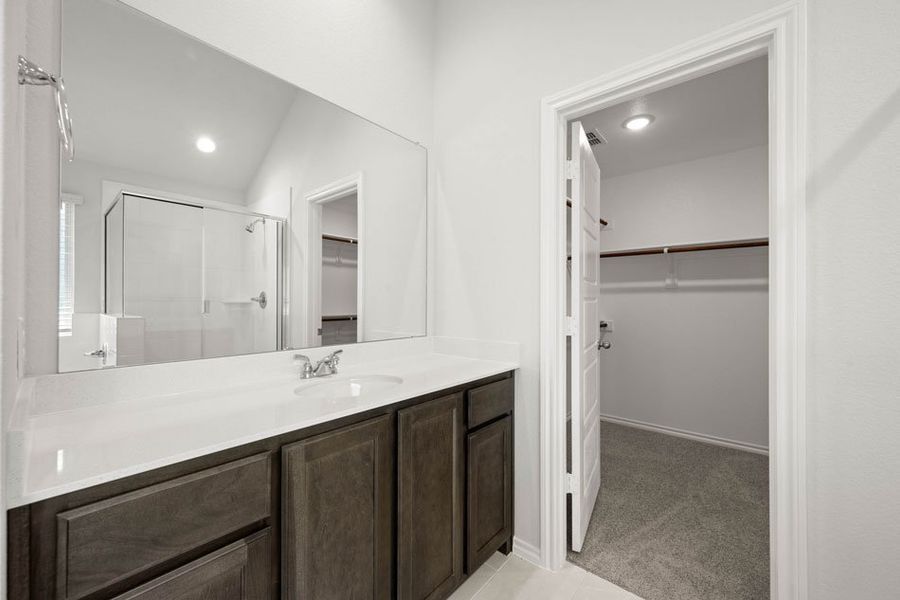 Front exterior of a new home in Mountain Valley, Burleson, TX, highlighting curb appeal (Image 20).