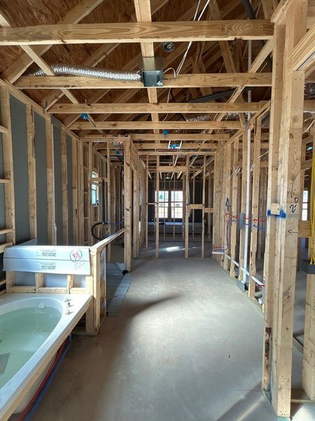 In-progress construction of a new home in Creekview Addition, Van Alstyne, TX (Image 8).