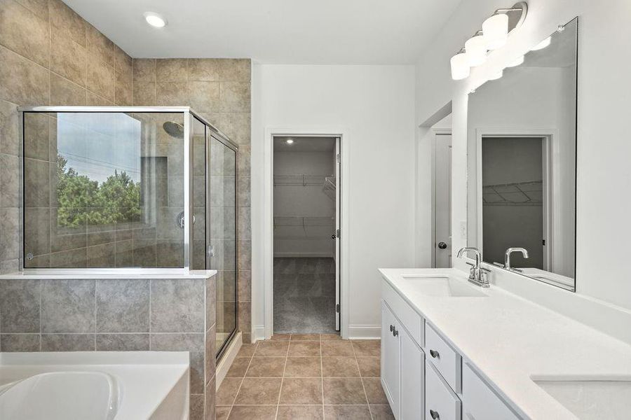Furnished interior view inside a new home in Bennett Farm, Loganville (Image 13).