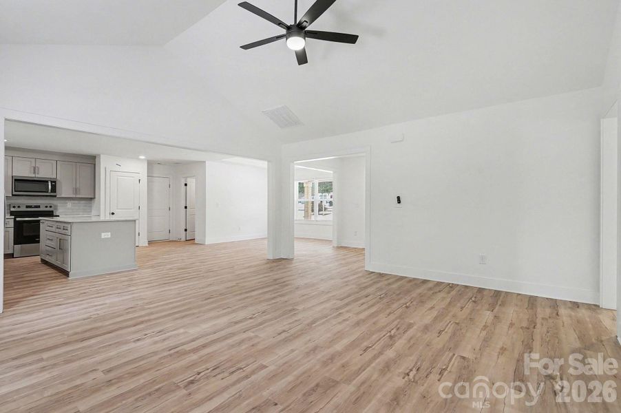 Spacious, unfurnished interior of a new home in , Locust (Image 14).