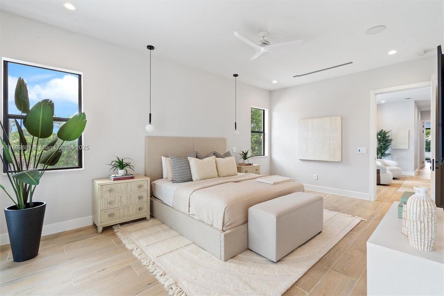 Furnished interior view inside a new home in , Fort Lauderdale (Image 18).