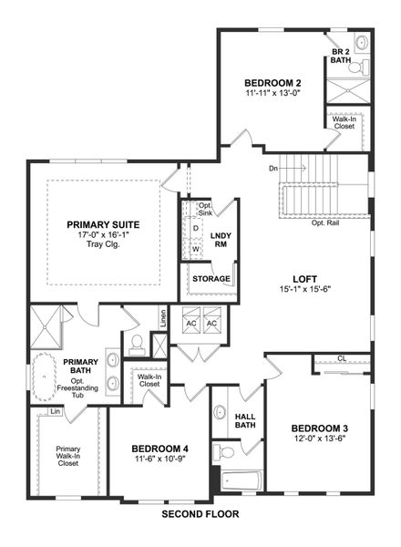 2D floor plan layout for the Xavier II by K. Hovnanian® Homes in Osprey Ranch, Winter Garden, FL (Image 4). 2D floor plan layout for the Xavier II by K. Hovnanian® Homes in Osprey Ranch, Winter Garden, FL (Image 4).