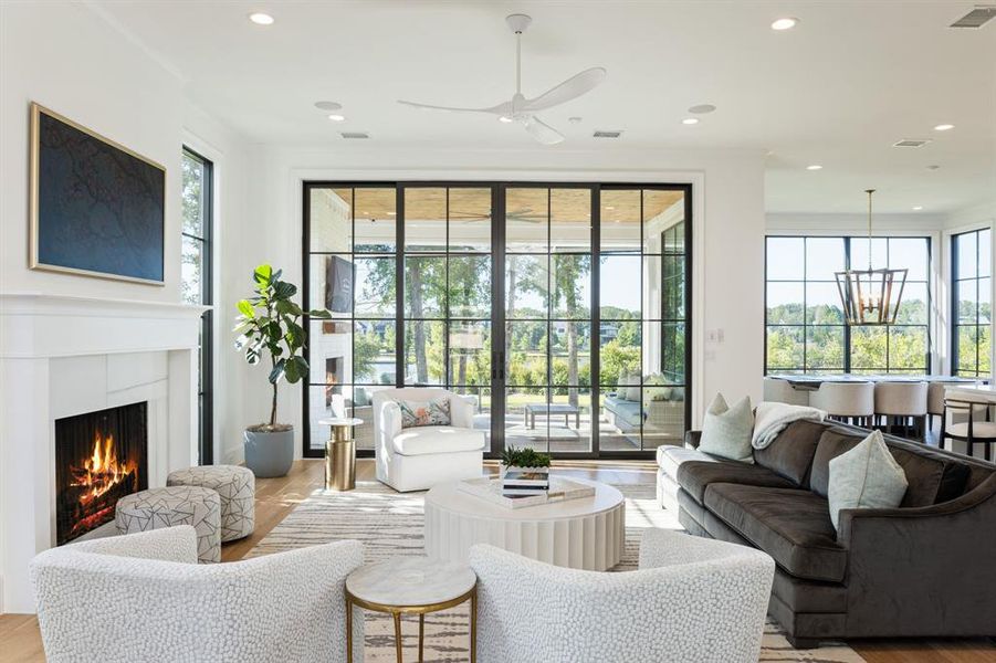 Furnished interior view inside a new home in , Malakoff (Image 5). Furnished interior view inside a new home in , Malakoff (Image 5).