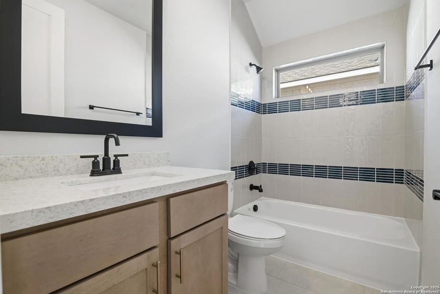 Furnished interior view inside a new home in Haby Hill 50s, San Antonio (Image 12). Furnished interior view inside a new home in Haby Hill 50s, San Antonio (Image 12).