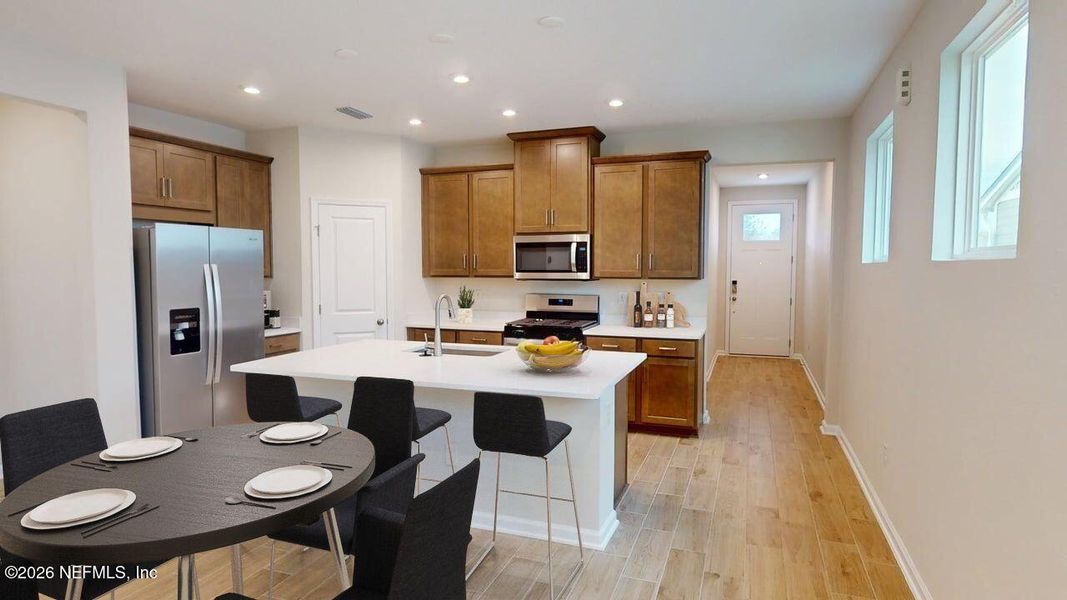 Furnished interior view inside a new home in RiverTown - Forest, St. Johns (Image 7).
