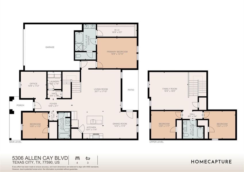 2D floor plan layout of this home in Grand Cay Harbour, Texas City, TX (Image 4). 2D floor plan layout of this home in Grand Cay Harbour, Texas City, TX (Image 4).