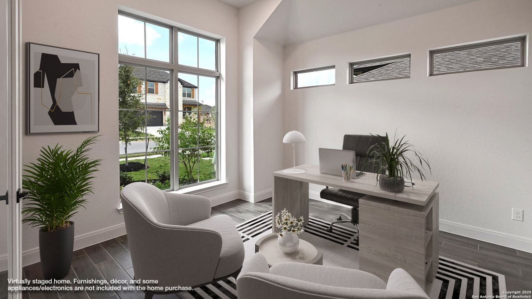 Furnished interior view inside a new home in Legacy At Lake Dunlap 50', New Braunfels (Image 13). Furnished interior view inside a new home in Legacy At Lake Dunlap 50', New Braunfels (Image 13).