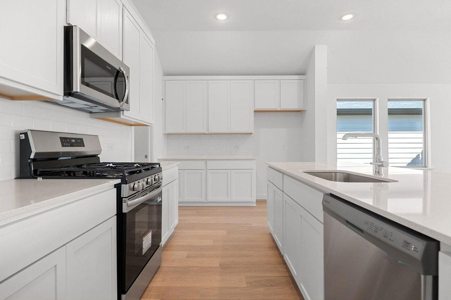Furnished interior view inside a new home in Prairie Winds, Hutto (Image 11).