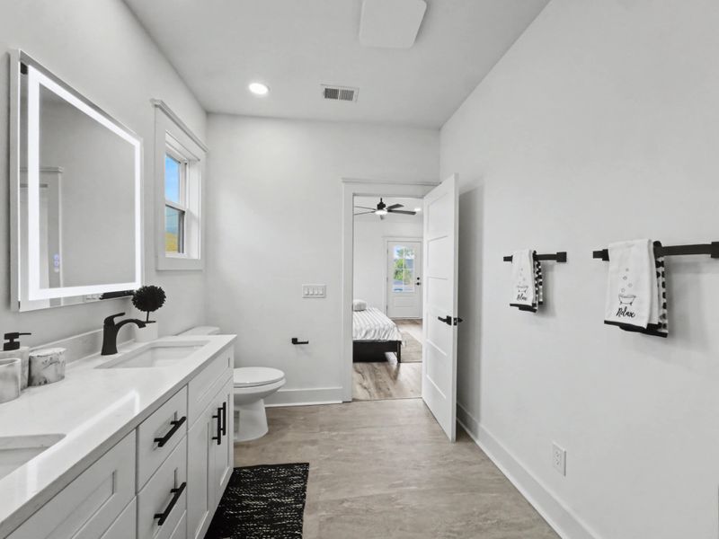 Furnished interior view inside a new home in , North Charleston (Image 18).
