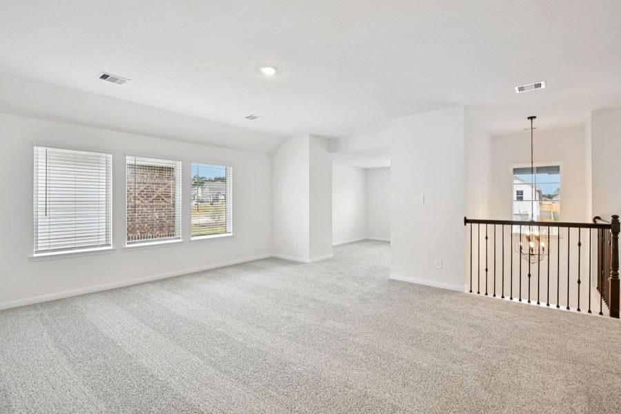 Spacious, unfurnished interior of a new home in Pine Lake Cove - Classic Series, Montgomery (Image 36).