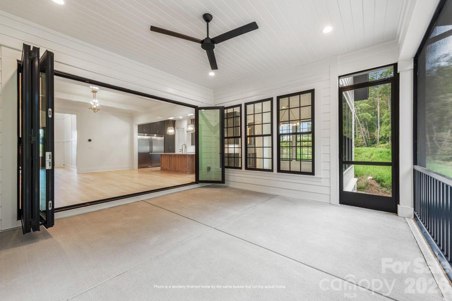 Exterior details and patio area of a home in , Davidson (Image 3).