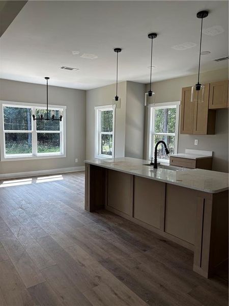 Furnished interior view inside a new home in , Oxford (Image 8).