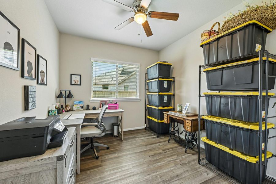 Furnished interior view inside a new home in , Cypress (Image 14).