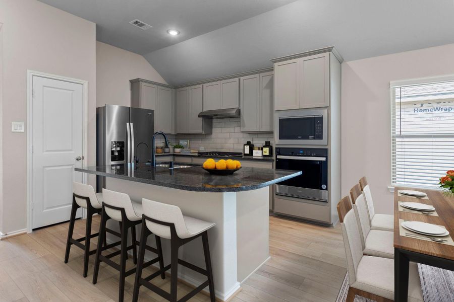 Furnished interior view inside a new home in Pomona 50' & 55', Manvel (Image 10).