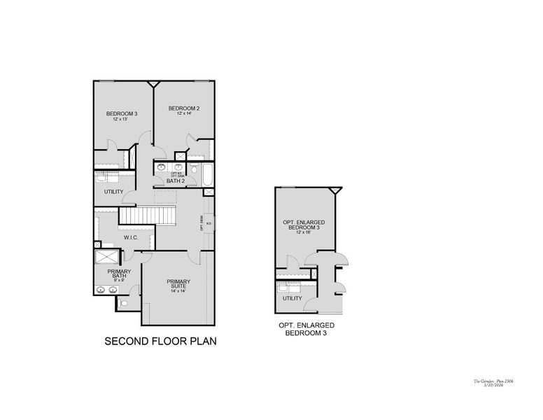 2D floor plan layout for the The Camden by Legend Homes in Katzer Ranch, Converse, TX (Image 4). 2D floor plan layout for the The Camden by Legend Homes in Katzer Ranch, Converse, TX (Image 4).