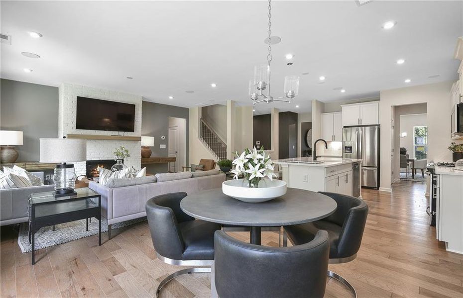 Furnished interior view inside a new home in Oakwood, Cumming (Image 29).