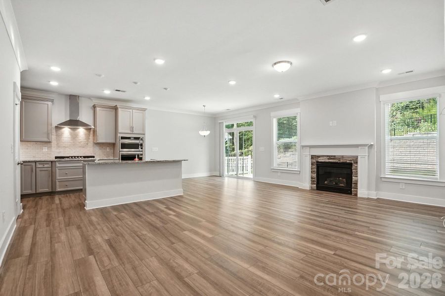 Open floorplan